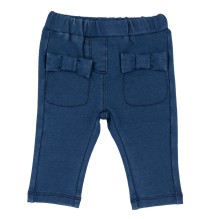 Pantaloni Chicco lunghi blu effetto denim 07908