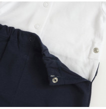 Tutina Chicco Neonato Bianca e Blu 102025