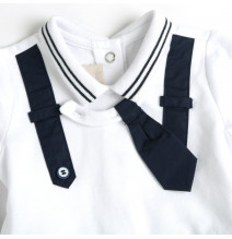 Tutina Chicco Neonato Bianca e Blu 102025