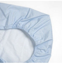 Set Chicco lenzuola carrozzino Bianco e Azzurro 102046