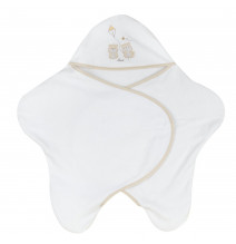 Accappatoio stella Chicco unisex bianco 101608