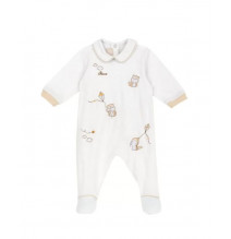 Tutina Chicco Unisex Bianca e Beige 101595