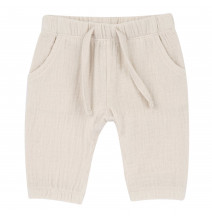 Completo Chicco neonato body + pantaloni Bianco e Beige 101598
