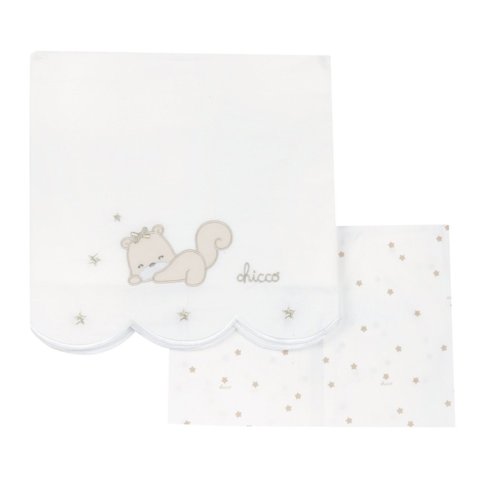 Set Chicco lenzuola Bianco neonata 07561