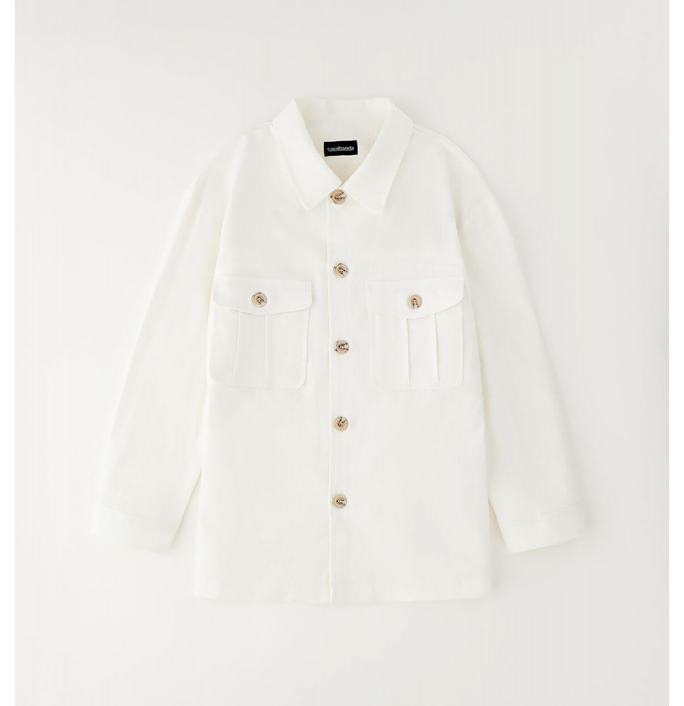 Camicia Sarabanda Ragazzo Bianca G633