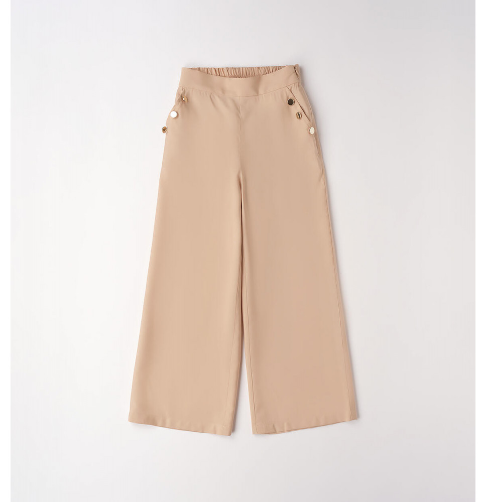 Pantalone Elegante Sarabanda Ragazza Beige  G435