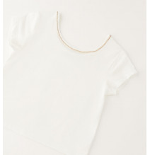 Maglietta Sarabanda Ragazza Panna G431