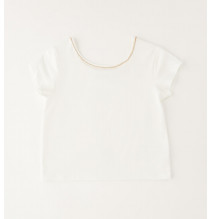 Maglietta Sarabanda Ragazza Panna G431