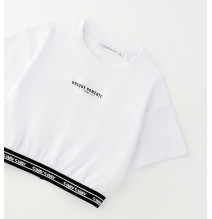 T-Shirt Sarabanda Ragazza Bianca G461