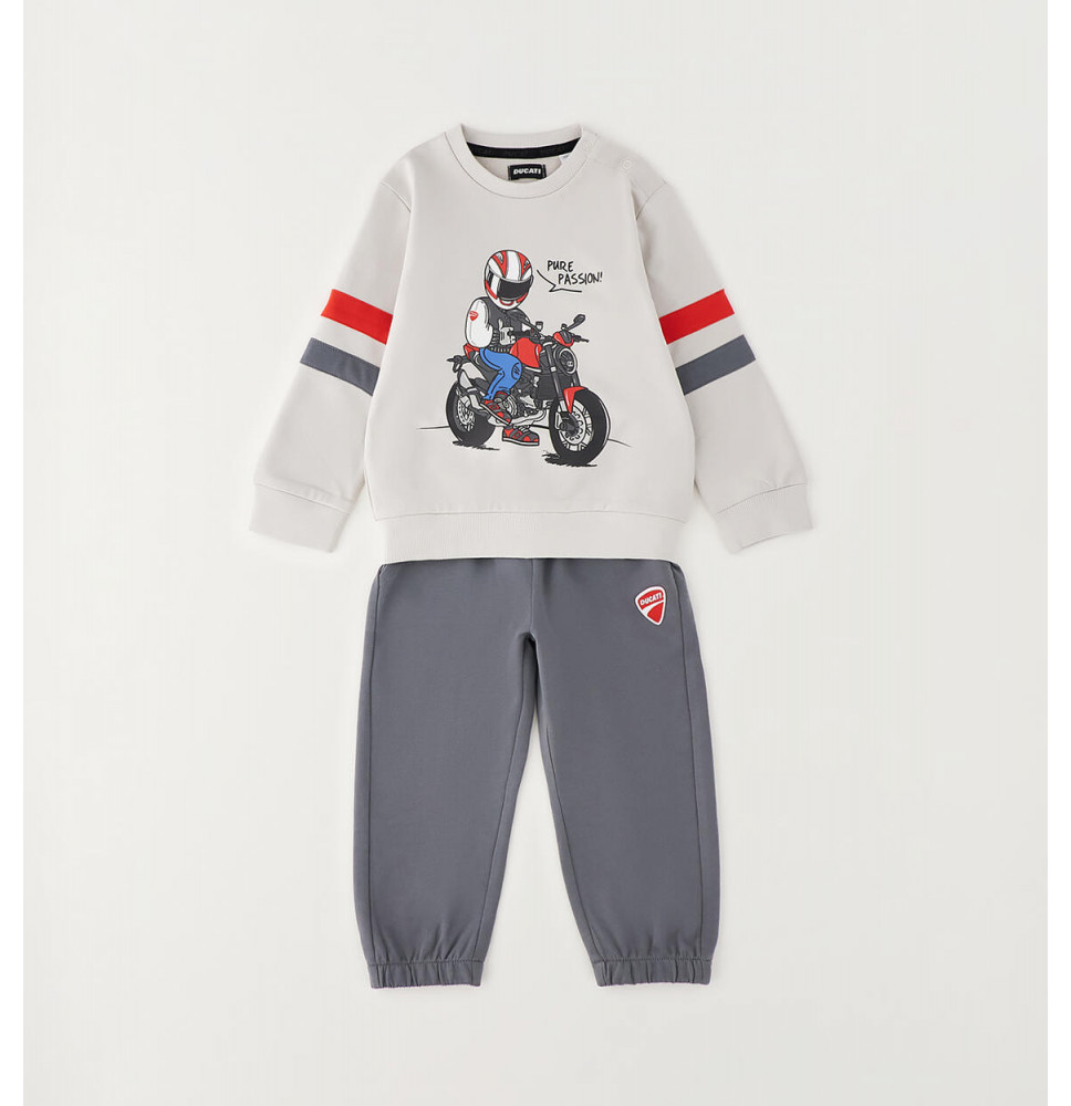 Tuta Ducati Bimbo Grigia G632