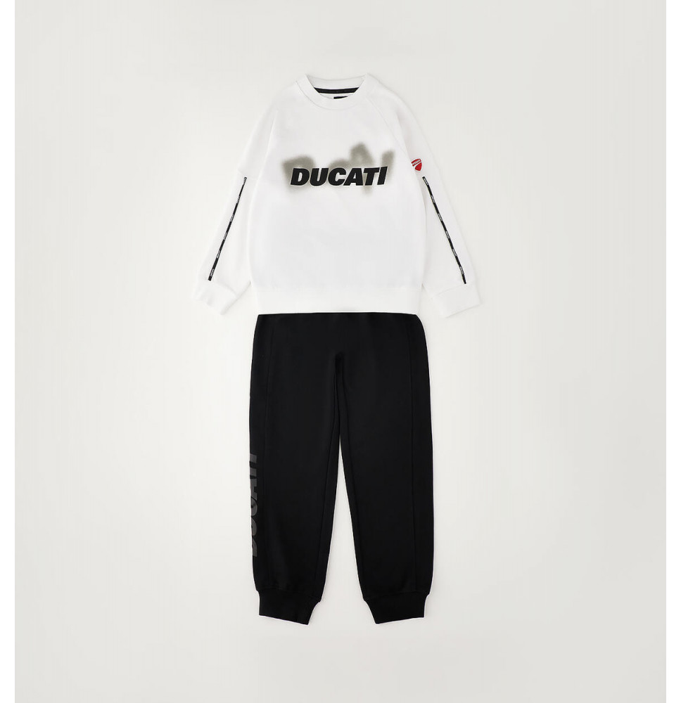 Tuta Ducati Bambino/Ragazzo Bianca G603