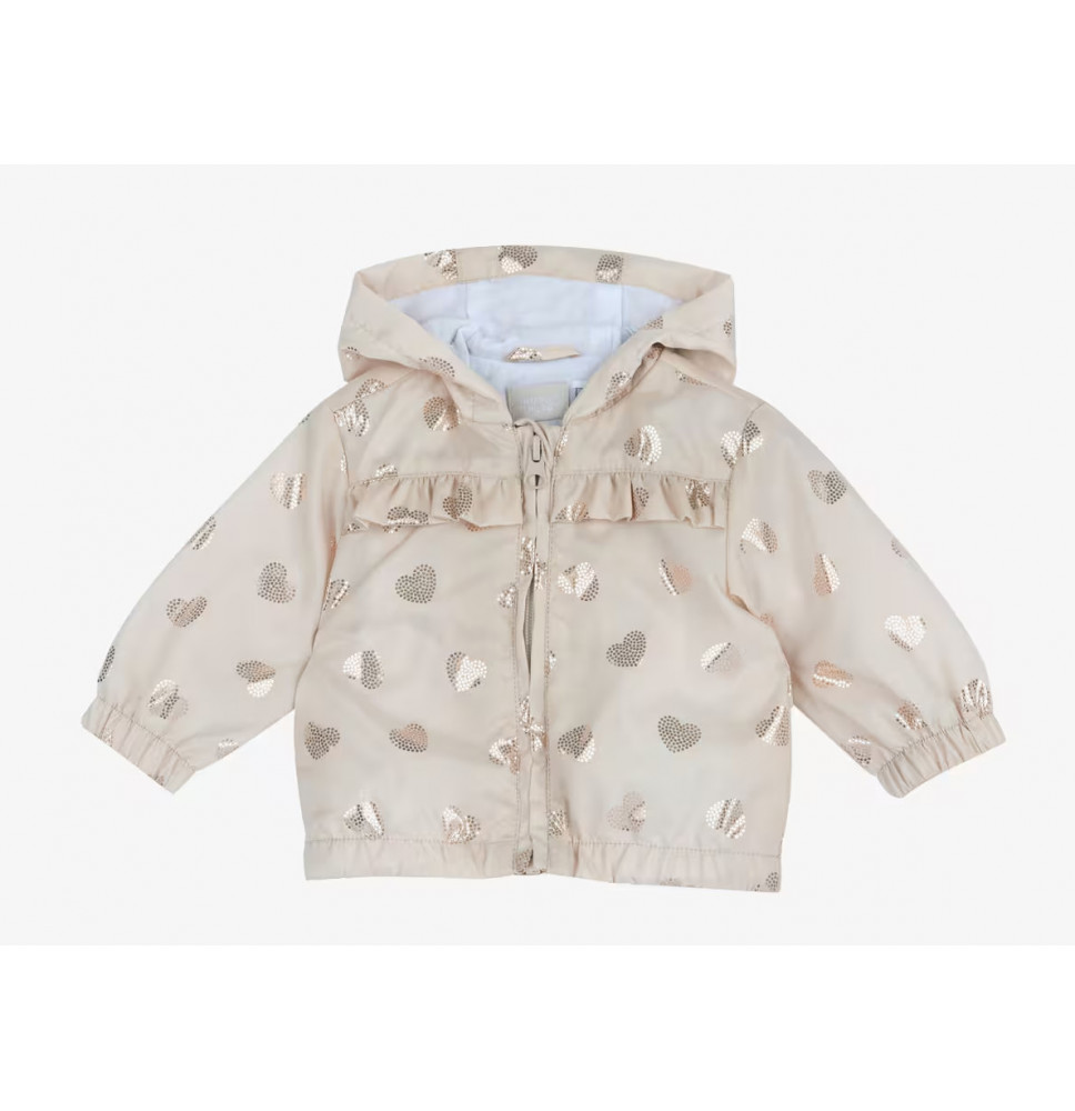Giubbino Antivento Chicco Bimba Beige 102005