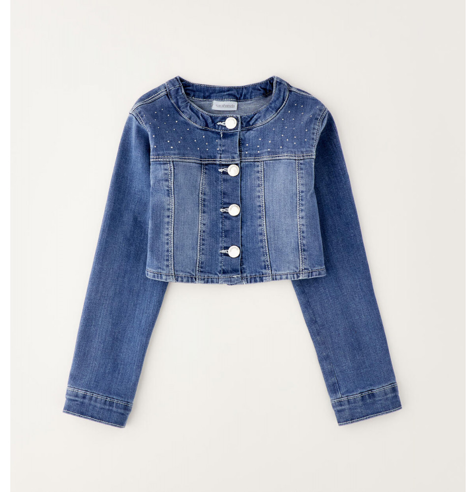 Giacca Di Jeans Sarabanda Ragazza G440