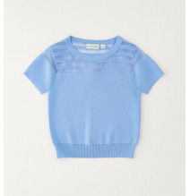 Maglietta Sarabanda Ragazza Azzurra o Bianca G455