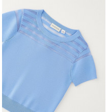 Maglietta Sarabanda Ragazza Azzurra o Bianca G455