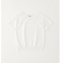 Maglietta Sarabanda Ragazza Azzurra o Bianca G455