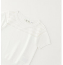 Maglietta Sarabanda Ragazza Azzurra o Bianca G455