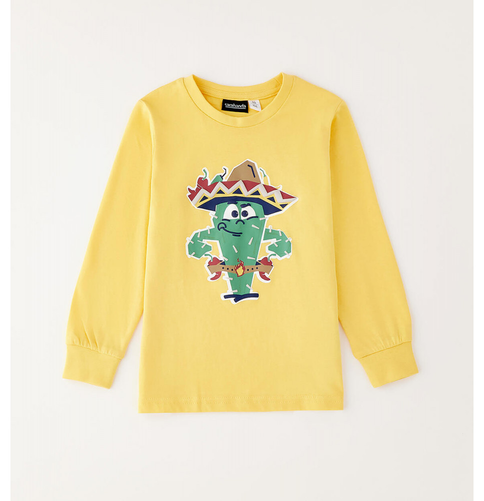 Maglietta Sarabanda Bimbo Gialla G022