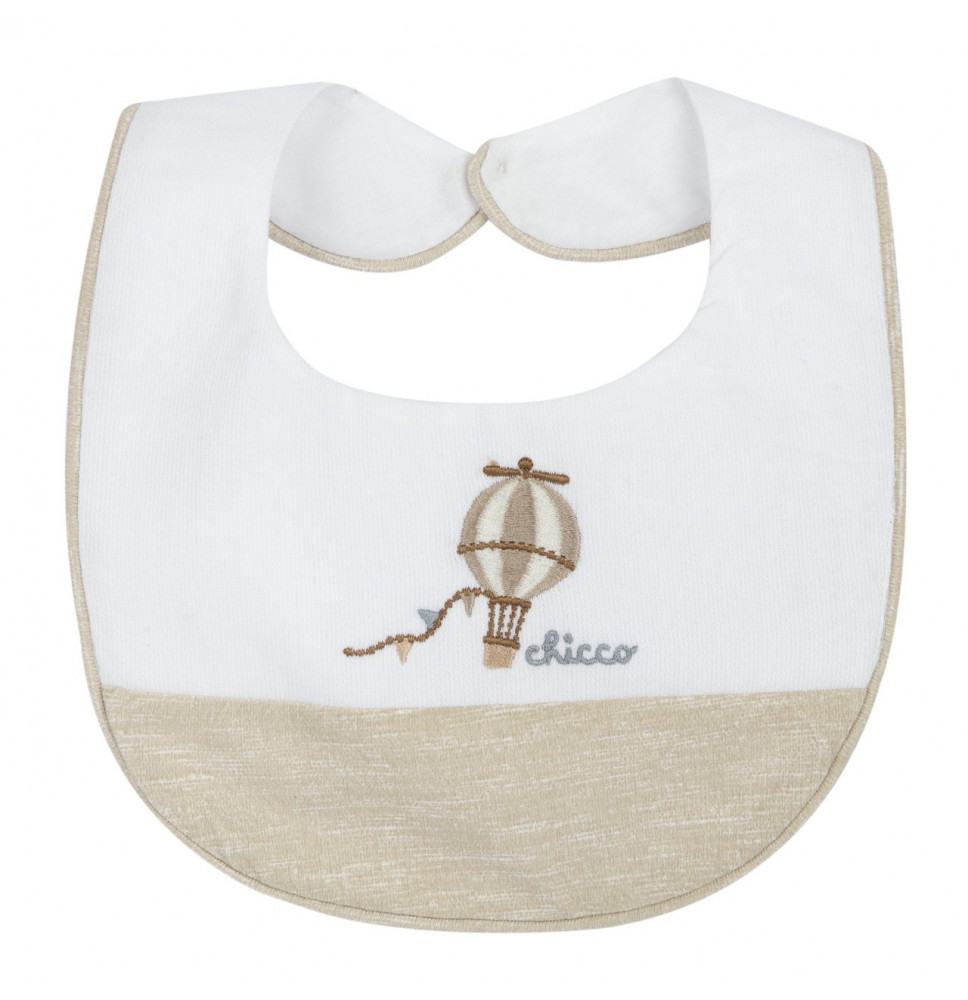 Bavaglio Chicco Bianco Neonato 101473