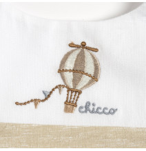 Bavaglio Chicco Bianco Neonato 101473