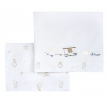 Lenzuola Chicco Bianche Unisex 101471