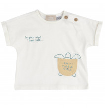 Maglietta Chicco Bianca Unisex 101615