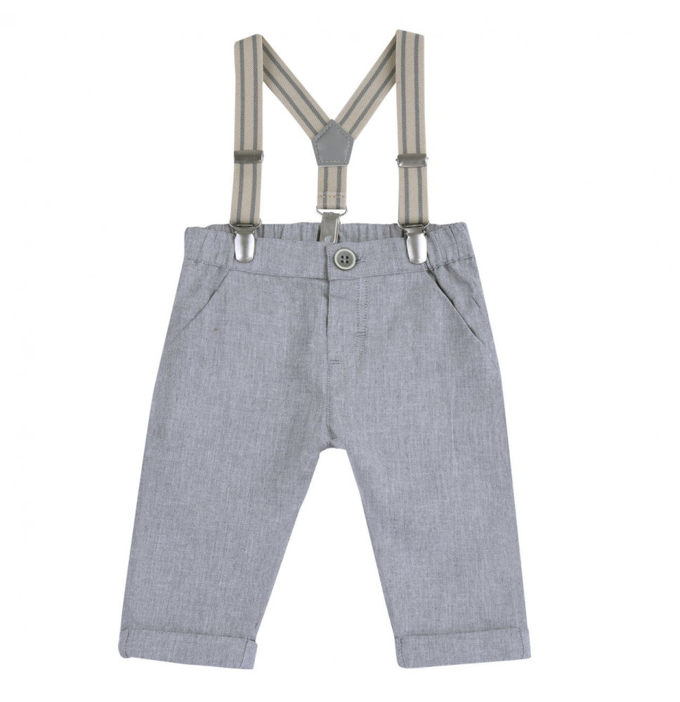 Pantaloni Chicco Bimbo Grigio 102180