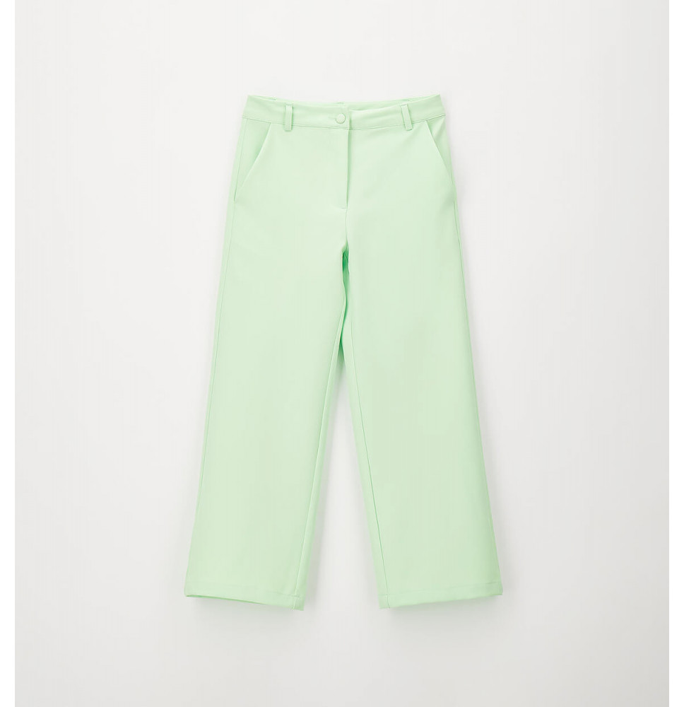 Pantalone Elegante Sarabanda Bimba Verde G458