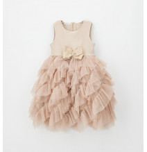 Vestito Cerimonia Sarabanda Bimba Beige G246