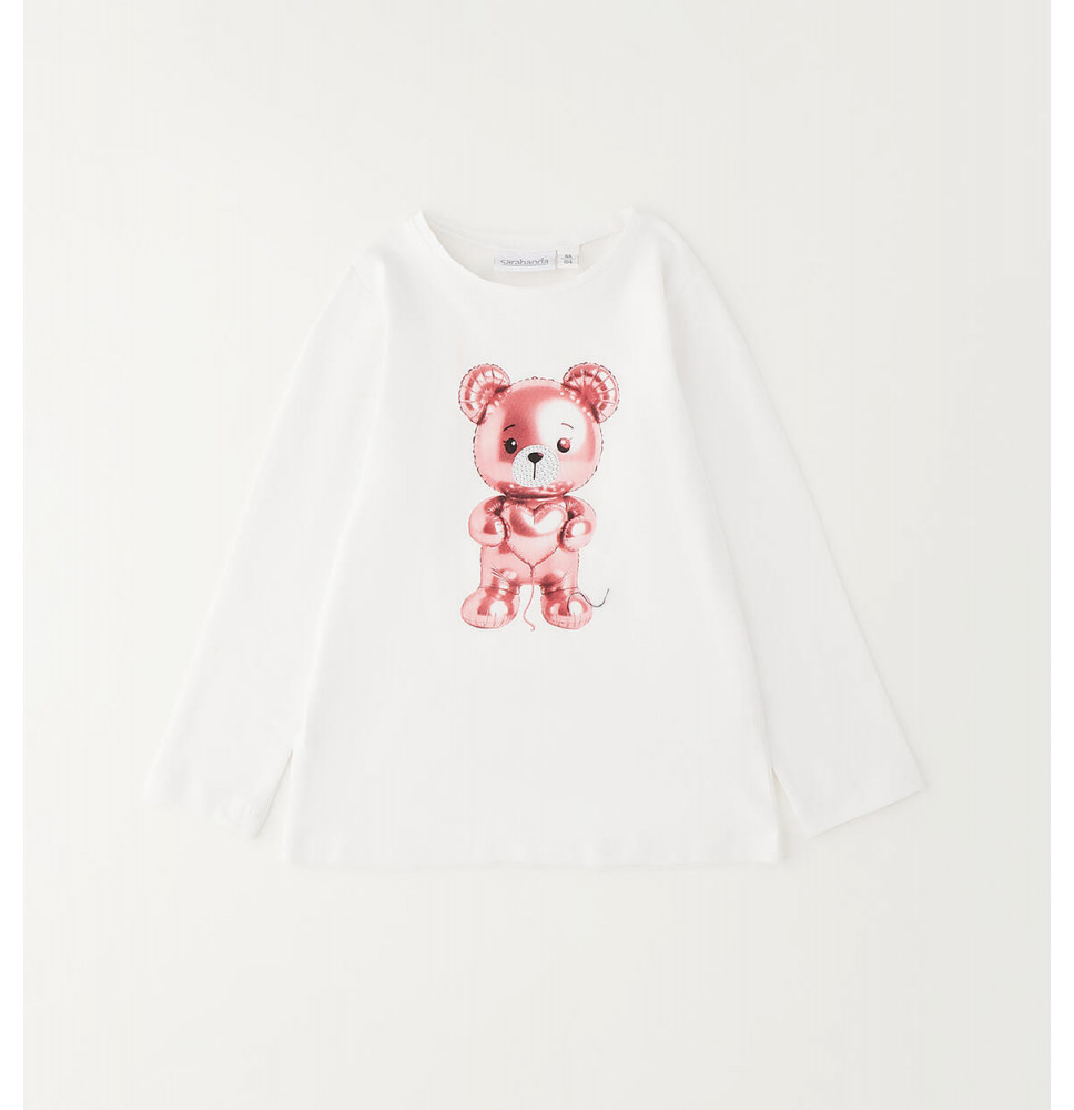 Maglietta Sarabanda Bimba Bianca G222