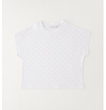 Maglietta Sarabanda Ragazza Bianca G544