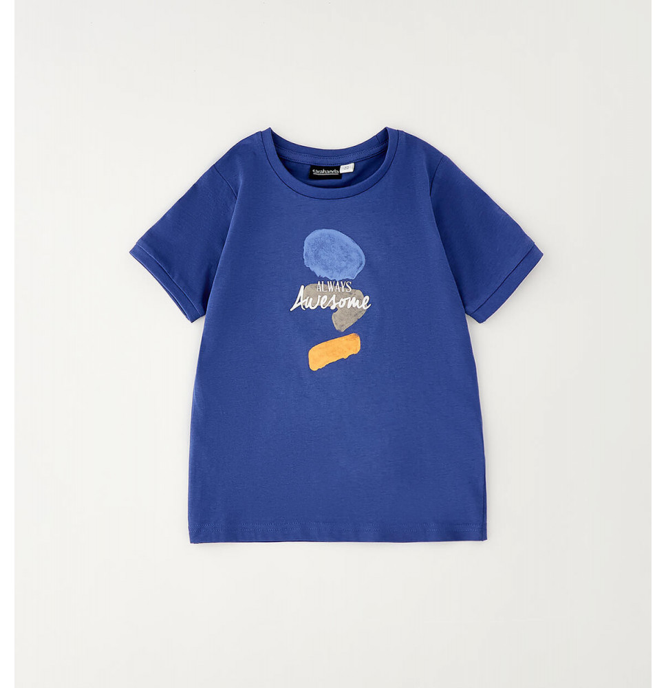 Maglietta Sarabanda Bimbo Blu G037