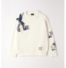 Felpa Sarabanda Ragazzo Panna G702