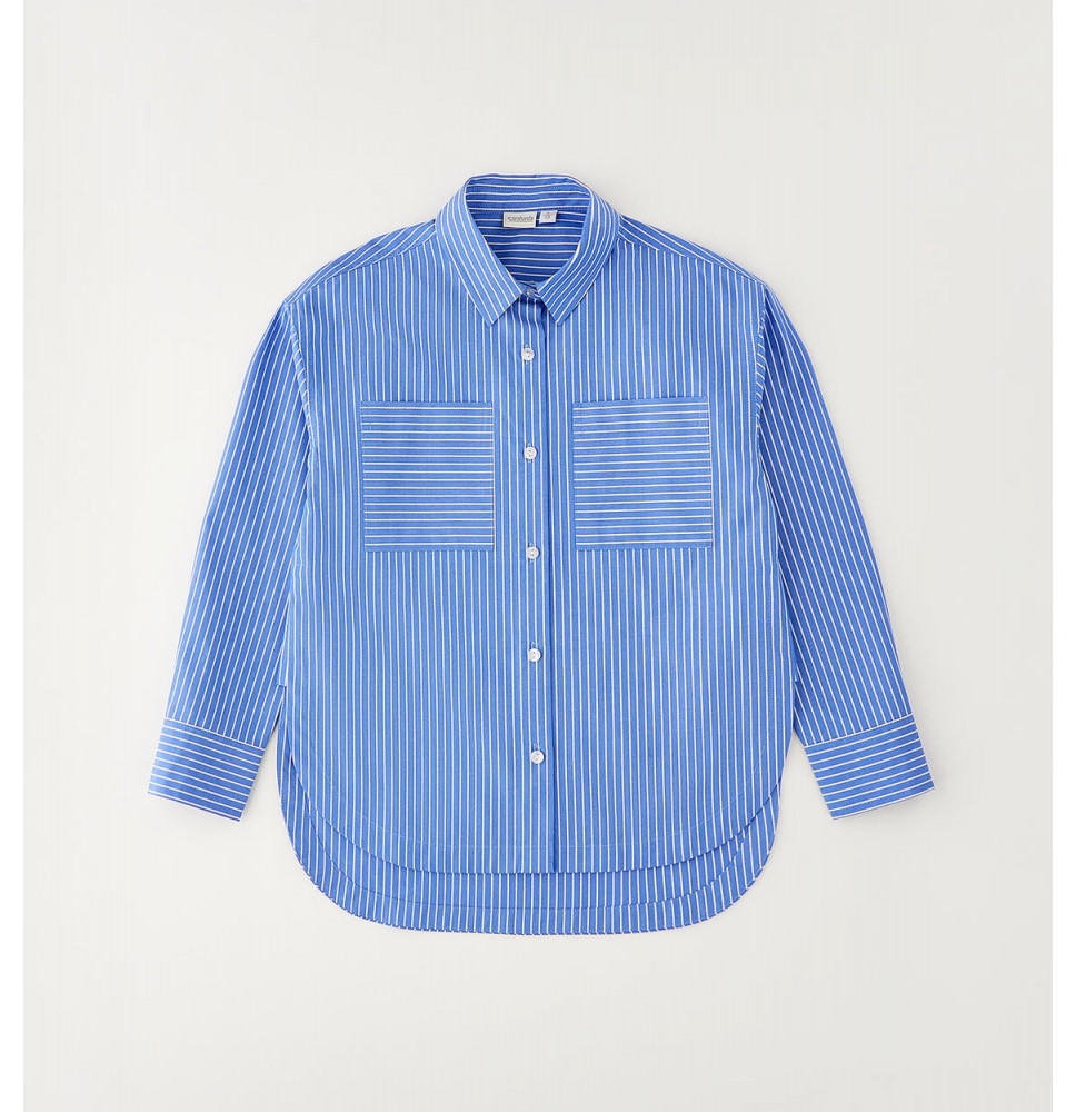 Camicia Sarabanda Ragazza Azzurra  G512