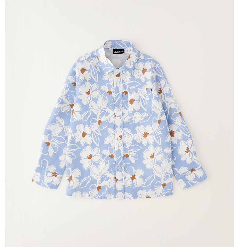 Camicia Sarabanda Bimbo Azzurra G111