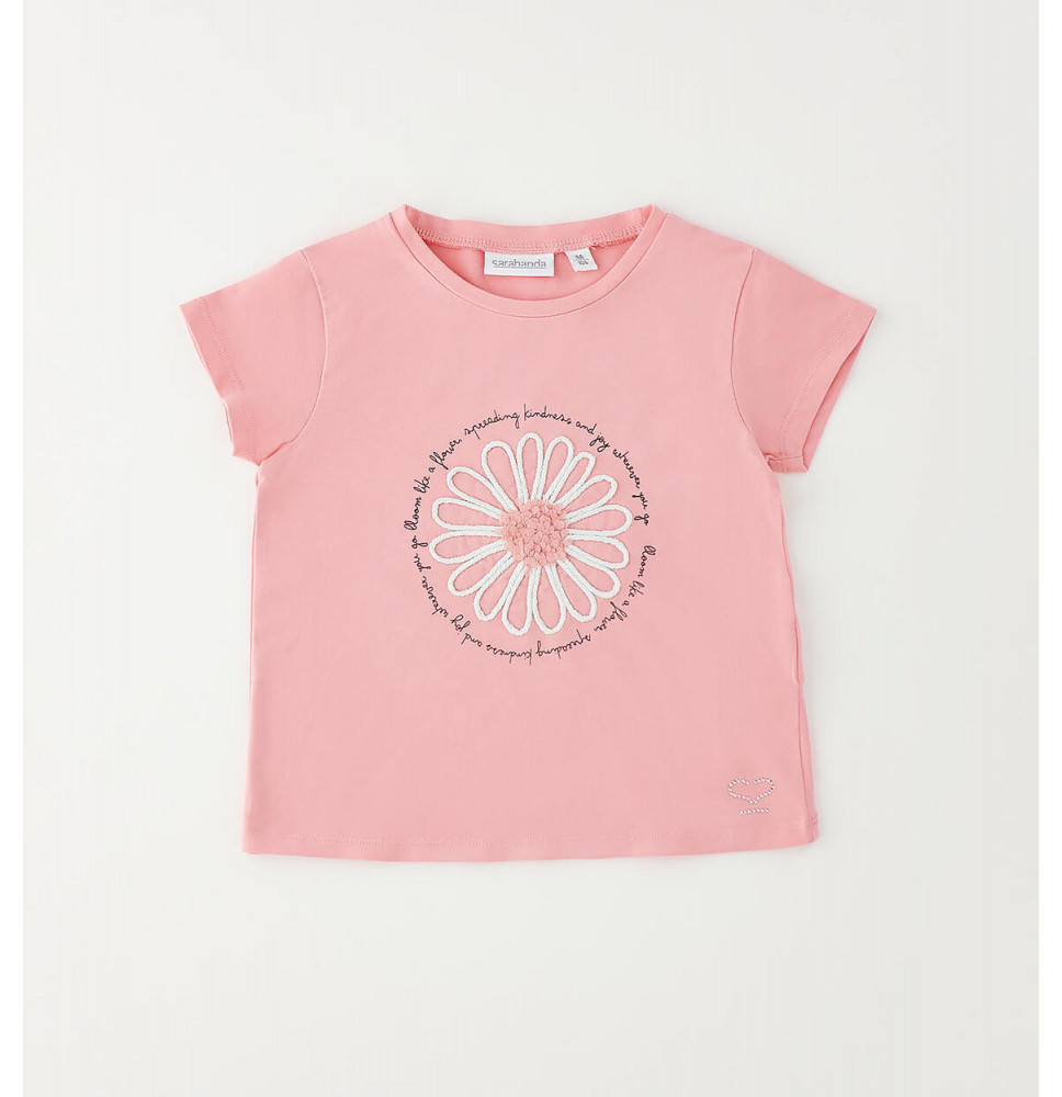 Maglietta Sarabanda Bimba Rosa G203