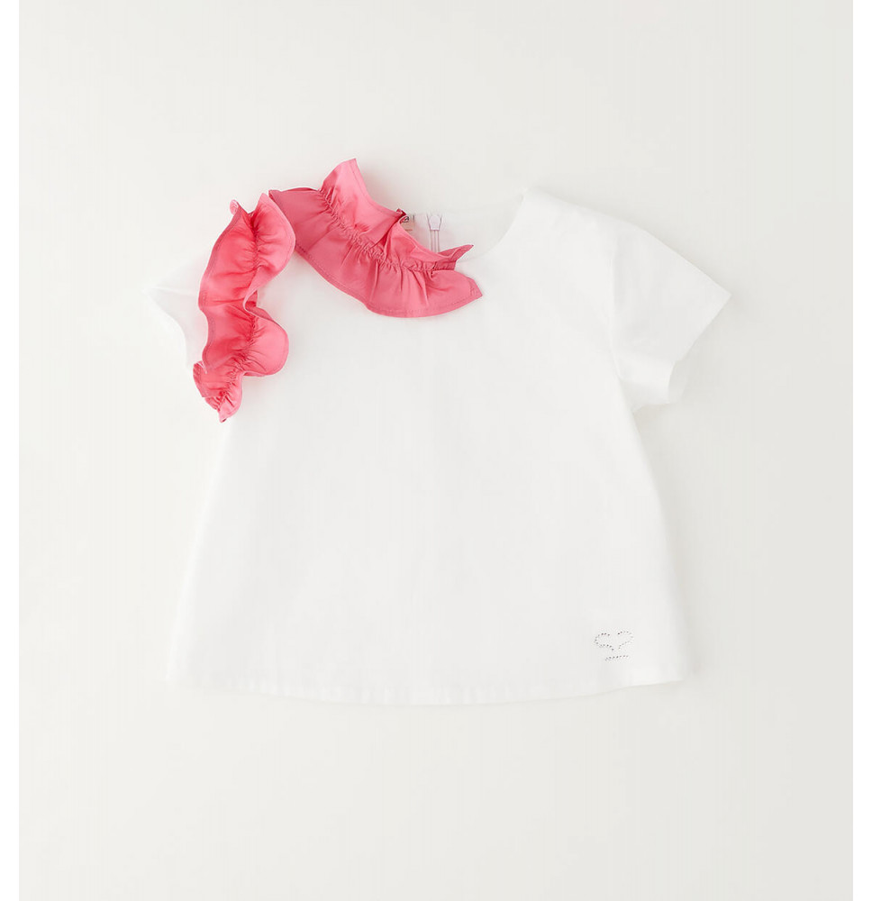 Maglietta Sarabanda Bimba Bianca G251