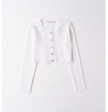 Cardigan Sarabanda Bimba Bianco G240