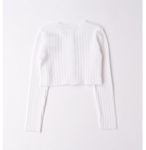 Cardigan Sarabanda Bimba Bianco G240