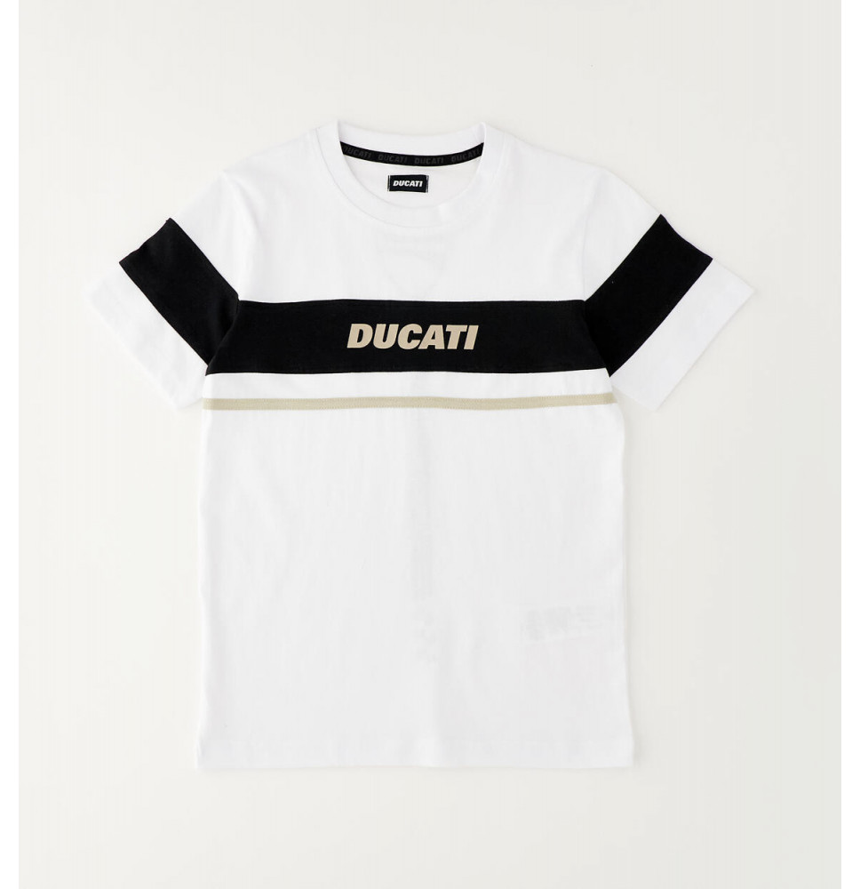 Maglietta Ducati Bimbo/Ragazzo Bianca G610