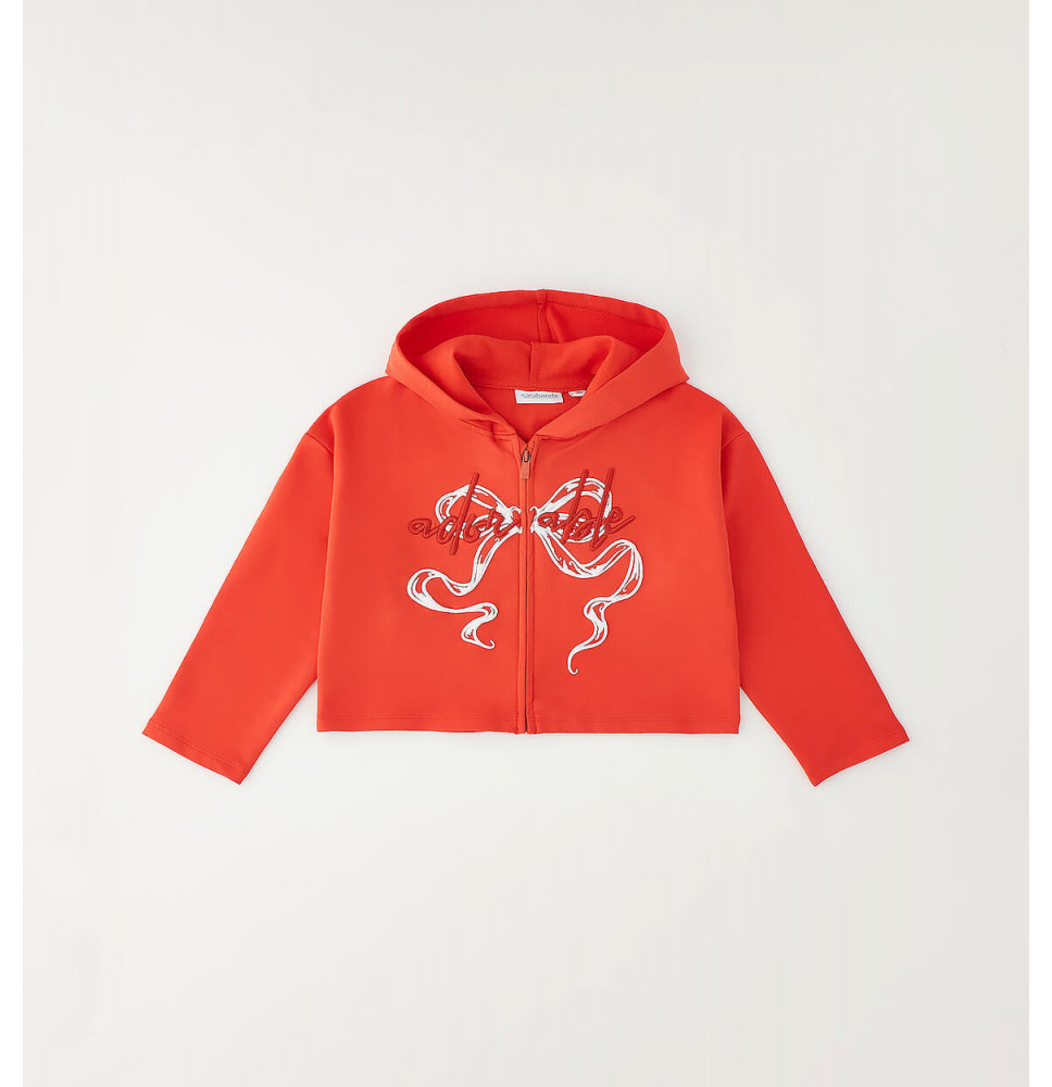 Felpa Sarabanda Bimba Rossa G305