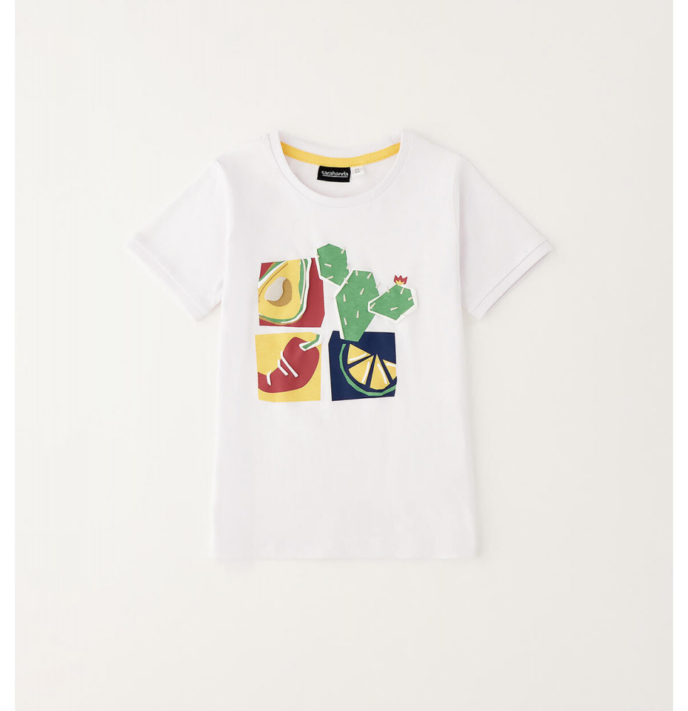 Maglietta Sarabanda Bimbo Bianca G034