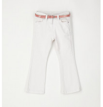 Pantalone Sarabanda Bimba Bianco G239