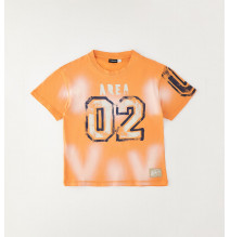 Maglietta Sarabanda Ragazzo Arancione G711