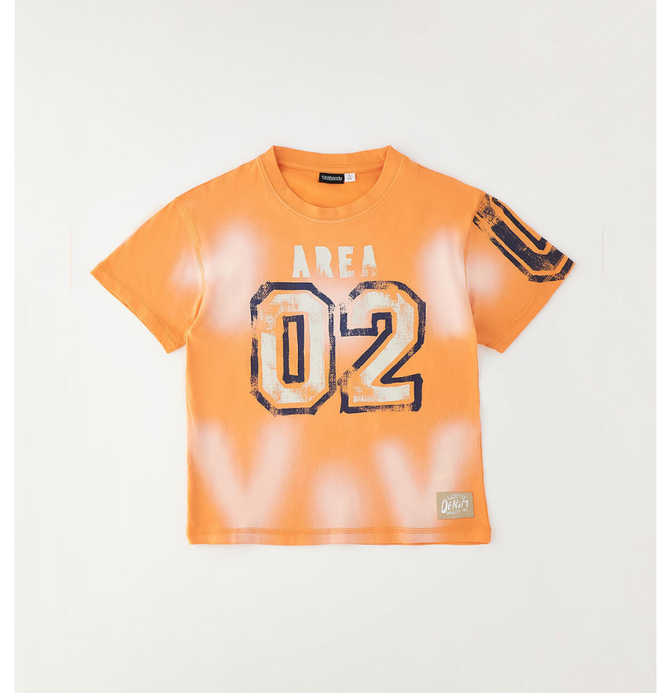 Maglietta Sarabanda Ragazzo Arancione G711