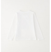 Maglietta IDO Bimba Bianca G345