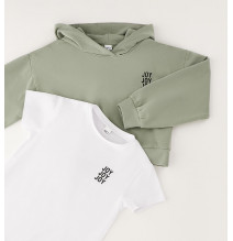 Felpa IDO Ragazza Verde G705