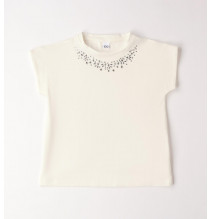 Maglietta IDO Ragazza Bianca G702