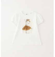 Maglietta IDO Bimba Bianca G344