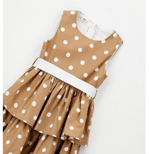 Vestito IDO Bimba Nocciola G334